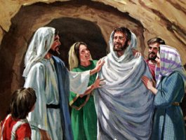 죽었다 살아난 나사로와 거지 나사로는 같은 사람이다.