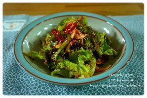 [상추 겉절이] 5분 반찬 - 간단하고 맛있는 상추 겉절이
