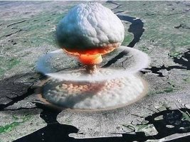 ♣핵폭탄의 위력＜ 만약 서울에 떨어 진다면...