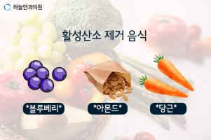 활성산소 제거 음식과 일상생활 속 규칙!