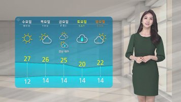 [날씨] 어린이날, 흐린 가운데 비..남부 5~10mm