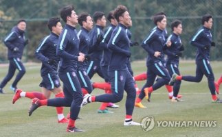 U-23 축구대표팀, 서귀포서 '담금질'