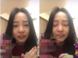 구하라 오열, 절친 故 설리에 인사.."안녕, 사랑해"