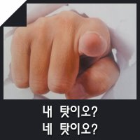 내 탓이오? 네 탓이오?