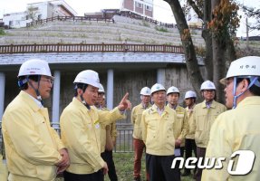 원희룡 지사, '국민안전의 날' 안전취약시설 현장점검