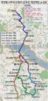 서울 경천철 신림선 (샛강역, 대방역, 성남고입구, 보라매역, 보라매공원, 당곡4거리, 신림역, 문화교, 동방1교, 서울대앞) 노선도, 위치도