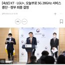 [속보] KT · LGU+, 오늘부로 5G 28GHz 서비스 중단…정부 최종 결정 이미지