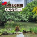 대만 타이베이 자유여행 다안삼림공원 가는법 입장료 융캉제 가볼만한곳
