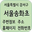 서울송화초등학교 정보, 주변정보, 주소, 학생수, 홈페이지