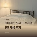 에스에스오 | 라미에스 오우드 프레임 1년 사용 후기 | 신혼 킹사이즈, 삐걱거림 없을까?
