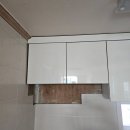 (주)인디고존 안성공장 | 싱크대 상부장 식기건조기 철거 후 짧아진 상부장 교체