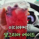 이디야커피 논알콜 샹그리아 에이드 솔직 후기 및 영양정보