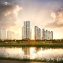 sk view 아파트 앞 이미지