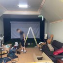 돔 스크린 골프 이미지