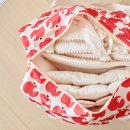 애플어린이집 | 오우아스튜디오 낮잠 이불가방 어린이집 방수 캐리어 연결 애플레드 리뷰