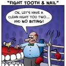 A useful expression “fight tooth and nail”... 이미지