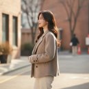 루시다 | 하프코트 여성 루시다 후기. 울100%인데 이렇게 가볍다고요