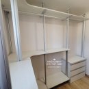 씨유선운진아리채점 | 광주시스템행거 광산구 선암동 선운지구진아리채 공틀도어 안에 ㄱ자형 드레스룸