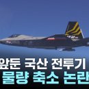 국산 전투기 KF-21 초도 물량 축소 논란 이미지