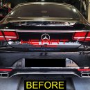 S450 쿠페 -＞ 신형 S63 AMG 쿠페 컨버전 작업 + 투톤 휠 도색 (프론트/디퓨져/휠도색/사이드 스커트 몰딩) 이미지