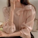 더리본크리닝 | 로이 리본 타이 소매 블라우스 bs8404 솔직 후기