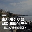 6365 | 제주 여자 혼자 서쪽 뚜벅이 3박 4일 여행 혼여 코스 2일차 (애월 소품샵 투어 / 한담해변 올레길)