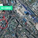 맥도날드 앞 버스정류소 이미지
