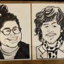 캐리커쳐 배우기 이미지