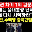 범여권 차기 1위 김문수, 헌재에 &#39;尹대통령 탄핵심판 변론재개&#39; 요구 外 권순활TV 이미지