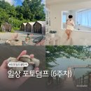 [일상 포토덤프] 6주차 | 천안 솥뚜껑바베큐, 스튜디오 촬영, 태안 캠핑여행 (feat. 유치원 방학주간)