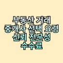 대한반도공인중개사사무소 | 부동산 거래를 위한 중개사 선택 요령 신뢰 전문성 수수료