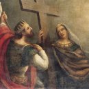 9월 14일 목요일 성 십자가 현양 축일(복음: 요한 3,13-17: 사람의 아들도 높이 들려야 한다) 이미지