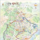 금호아파트, 구리경찰서 정류장(좌) | [20110925]구리 둘레길을 이어 걷고, 구리한강시민공원 코스모스축제장을 다녀오다 - 2부