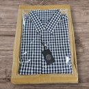 보땅 | [PORTER CLASSIC] Roll Up Gingham Check Shirt - Navy