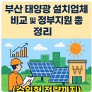 금수암 태양광발전소 | [2025년 최신] 부산 태양광 설치업체 비교 및 정부지원 총정리 (수익형 전략까지)