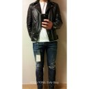 정용세탁소 | [데일리룩] 비바스튜디오(VIVASTUDIO) 클래식 라이더 자켓 후기. / 가죽자켓 보관, 관리방법