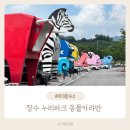 장수읍사무소 | 마인크래프트 물놀이터와 동물 카라반이 있는곳 장수누리파크 공룡카라반 내돈내산 후기