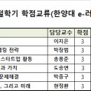 [교무]2025학년도 하계 계절학기 학점교류 수강신청 안내(한양대학교 e-러닝) 이미지