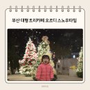 타임 | 부산 대형 트리카페 오르디(ORRD) 아이동반 스노우타임 후기