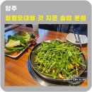 철원오대쌀갓지은솥밥 | 양주 철원오대쌀 갓 지은 솥밥 본점 오징어두루치기 솔직후기 아침식사