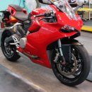 DUCATI 899 PANICALE 레드 바이크 폼포나치 유리막코팅 880-XX 시공 이미지