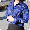 데일리 여성의류 쇼핑몰 클로아뗄 : 울버리 체크 남방 후기