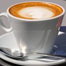 라떼커피 이미지