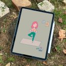 내손으로 디지털 드로잉 이미지