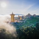 기네스 세계 기록 등재된 최대 기도 바퀴, 베트남 달랏서 공개… 관광객에 놀라움 선사 이미지