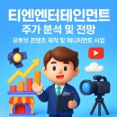 티엔정보기술(주) | 티엔엔터테인먼트 주가 분석 및 전망 | 유튜브 콘텐츠 제작 및 매니지먼트 사업