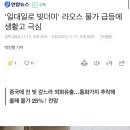 '일대일로 빚더미' 라오스 물가 급등에 생활고 극심 이미지