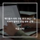아하 | 메디올가 아하 크림 후기 2025 | 내 피부가 달라진 리얼 변화 공개