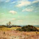 William Merritt Chase(1849-1916)-1 / 배는 강 위를 떠다니고 이미지