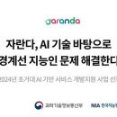 초거대 AI 서비스 개발지원 정부과제사업 선정 이미지